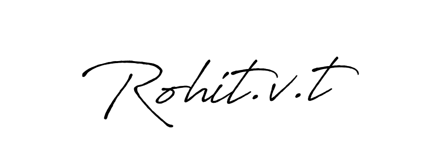 Here are the top 10 professional signature styles for the name Rohit.v.t. These are the best autograph styles you can use for your name. Rohit.v.t signature style 7 images and pictures png