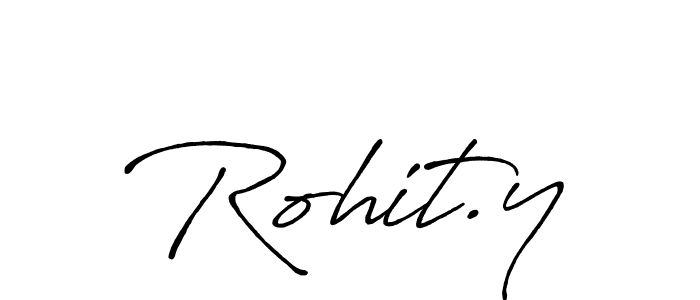 Best and Professional Signature Style for Rohit.y. Antro_Vectra_Bolder Best Signature Style Collection. Rohit.y signature style 7 images and pictures png