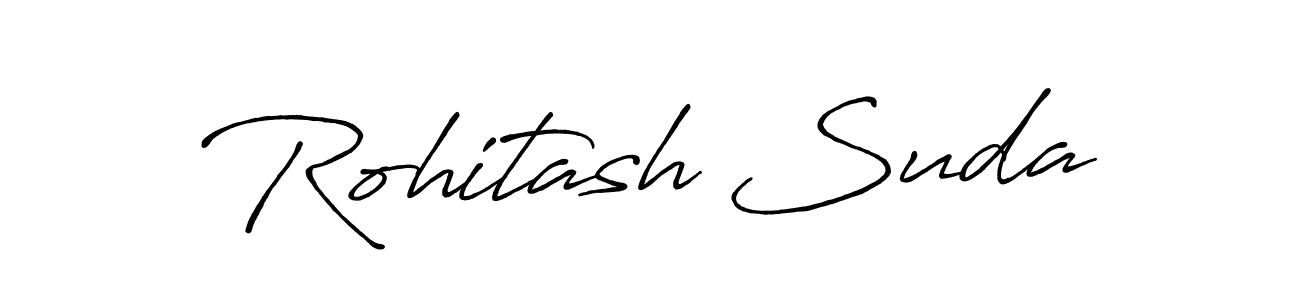 It looks lik you need a new signature style for name Rohitash Suda. Design unique handwritten (Antro_Vectra_Bolder) signature with our free signature maker in just a few clicks. Rohitash Suda signature style 7 images and pictures png