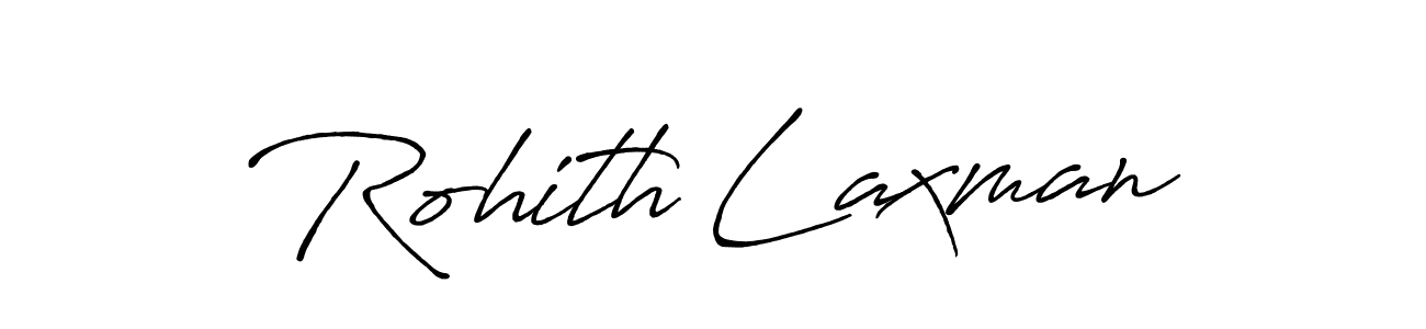 It looks lik you need a new signature style for name Rohith Laxman. Design unique handwritten (Antro_Vectra_Bolder) signature with our free signature maker in just a few clicks. Rohith Laxman signature style 7 images and pictures png