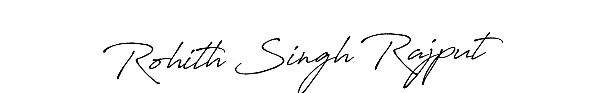 Rohith Singh Rajput stylish signature style. Best Handwritten Sign (Antro_Vectra_Bolder) for my name. Handwritten Signature Collection Ideas for my name Rohith Singh Rajput. Rohith Singh Rajput signature style 7 images and pictures png