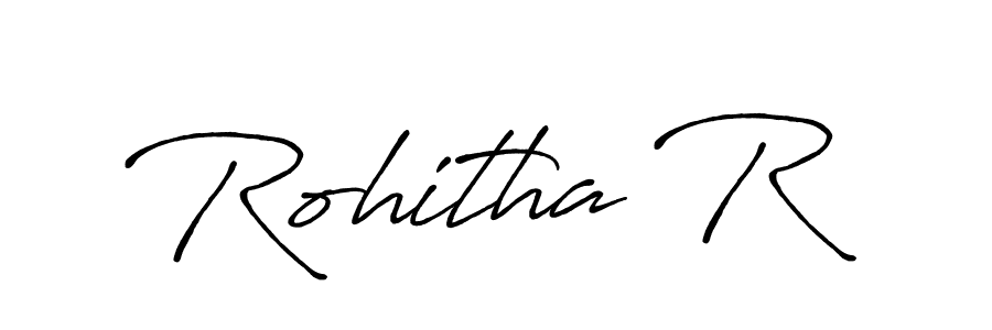 You should practise on your own different ways (Antro_Vectra_Bolder) to write your name (Rohitha R) in signature. don't let someone else do it for you. Rohitha R signature style 7 images and pictures png