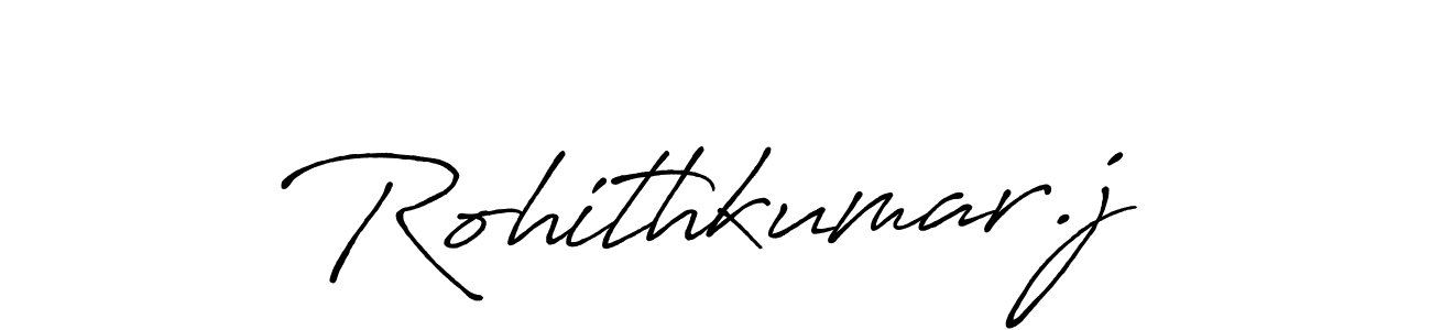 Make a beautiful signature design for name Rohithkumar.j. Use this online signature maker to create a handwritten signature for free. Rohithkumar.j signature style 7 images and pictures png