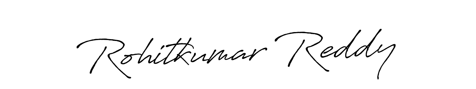 Use a signature maker to create a handwritten signature online. With this signature software, you can design (Antro_Vectra_Bolder) your own signature for name Rohitkumar Reddy. Rohitkumar Reddy signature style 7 images and pictures png