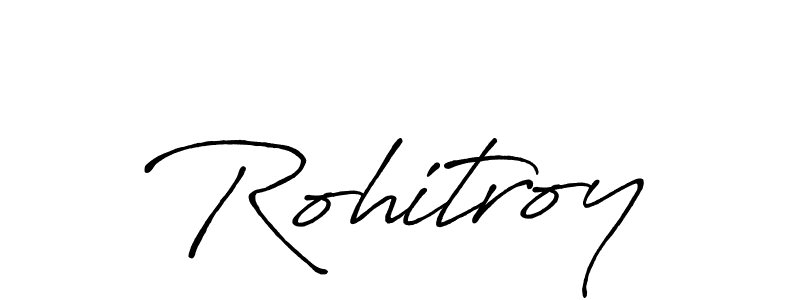 Make a short Rohitroy signature style. Manage your documents anywhere anytime using Antro_Vectra_Bolder. Create and add eSignatures, submit forms, share and send files easily. Rohitroy signature style 7 images and pictures png