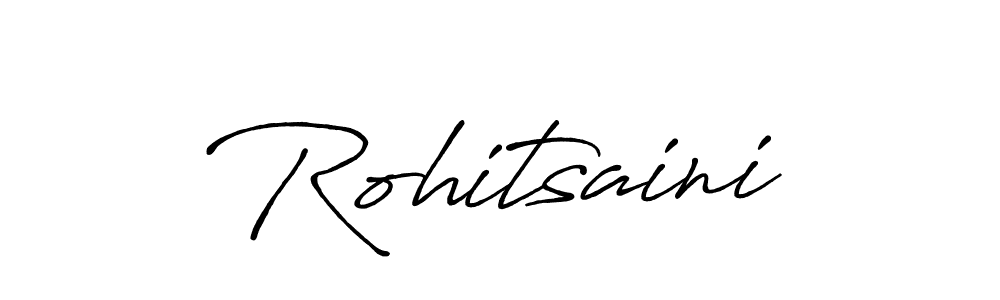 Use a signature maker to create a handwritten signature online. With this signature software, you can design (Antro_Vectra_Bolder) your own signature for name Rohitsaini. Rohitsaini signature style 7 images and pictures png