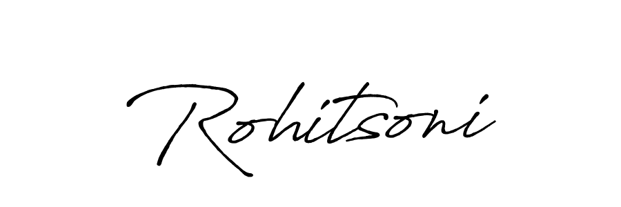 Here are the top 10 professional signature styles for the name Rohitsoni. These are the best autograph styles you can use for your name. Rohitsoni signature style 7 images and pictures png