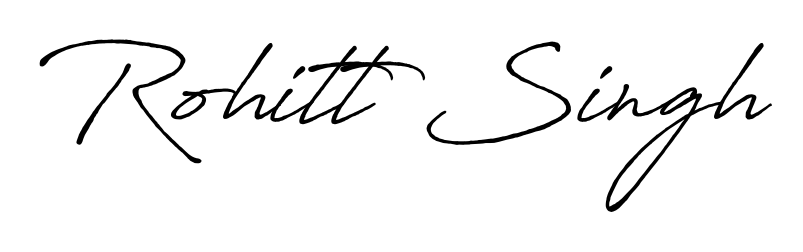 Achieve flawless digital penmanship with Rohitt Singh name in Antro_Vectra_Bolder font. The perfect tool for creating online signatures. Rohitt Singh signature style 7 images and pictures png