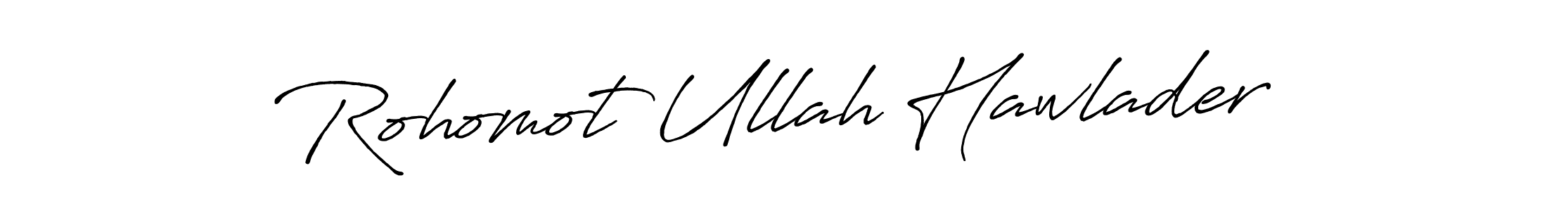 if you are searching for the best signature style for your name Rohomot Ullah Hawlader. so please give up your signature search. here we have designed multiple signature styles  using Antro_Vectra_Bolder. Rohomot Ullah Hawlader signature style 7 images and pictures png