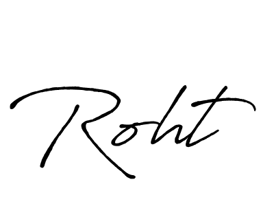 Make a beautiful signature design for name Roht. Use this online signature maker to create a handwritten signature for free. Roht signature style 7 images and pictures png