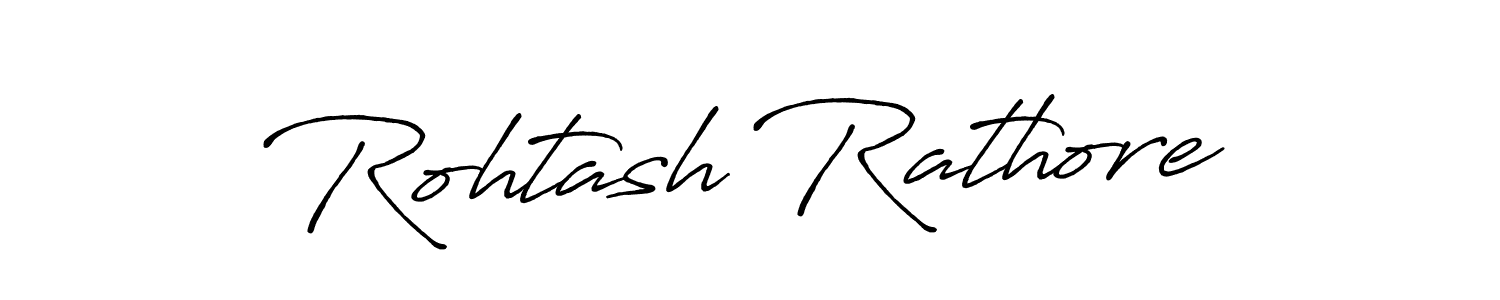 Make a beautiful signature design for name Rohtash Rathore. With this signature (Antro_Vectra_Bolder) style, you can create a handwritten signature for free. Rohtash Rathore signature style 7 images and pictures png