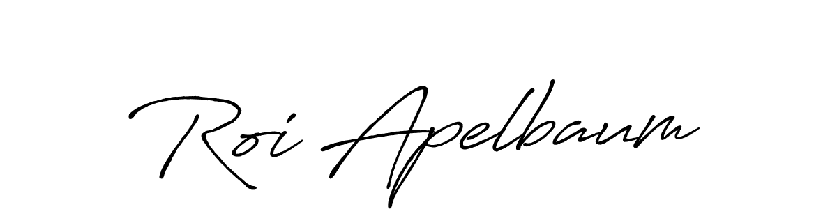 Make a short Roi Apelbaum signature style. Manage your documents anywhere anytime using Antro_Vectra_Bolder. Create and add eSignatures, submit forms, share and send files easily. Roi Apelbaum signature style 7 images and pictures png