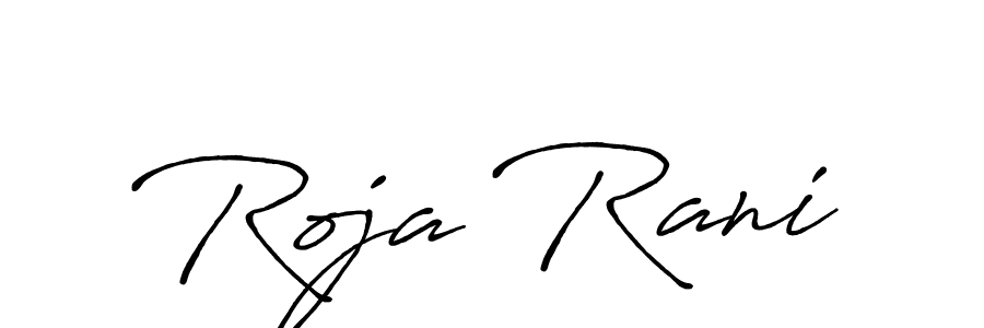 Also You can easily find your signature by using the search form. We will create Roja Rani name handwritten signature images for you free of cost using Antro_Vectra_Bolder sign style. Roja Rani signature style 7 images and pictures png