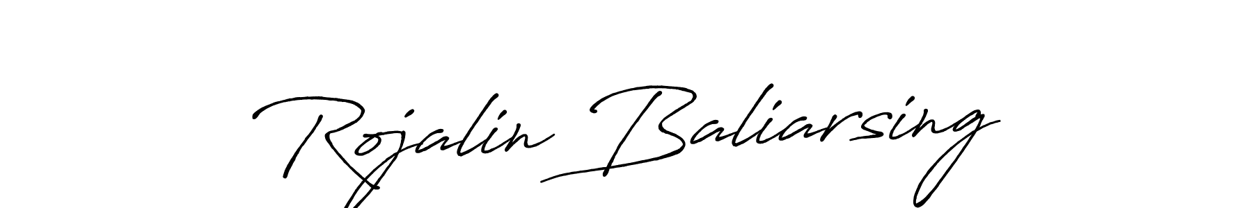 Once you've used our free online signature maker to create your best signature Antro_Vectra_Bolder style, it's time to enjoy all of the benefits that Rojalin Baliarsing name signing documents. Rojalin Baliarsing signature style 7 images and pictures png