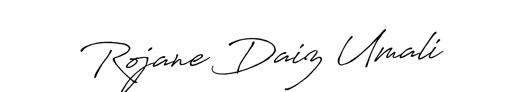 How to Draw Rojane Daiz Umali signature style? Antro_Vectra_Bolder is a latest design signature styles for name Rojane Daiz Umali. Rojane Daiz Umali signature style 7 images and pictures png