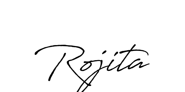 Antro_Vectra_Bolder is a professional signature style that is perfect for those who want to add a touch of class to their signature. It is also a great choice for those who want to make their signature more unique. Get Rojita name to fancy signature for free. Rojita signature style 7 images and pictures png