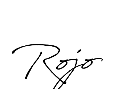 How to make Rojo signature? Antro_Vectra_Bolder is a professional autograph style. Create handwritten signature for Rojo name. Rojo signature style 7 images and pictures png