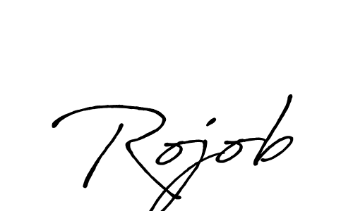 Best and Professional Signature Style for Rojob. Antro_Vectra_Bolder Best Signature Style Collection. Rojob signature style 7 images and pictures png