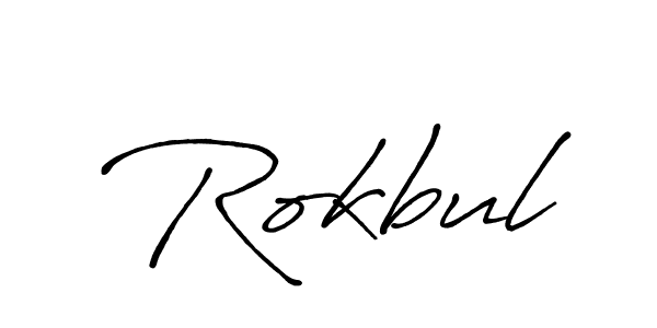 Also You can easily find your signature by using the search form. We will create Rokbul name handwritten signature images for you free of cost using Antro_Vectra_Bolder sign style. Rokbul signature style 7 images and pictures png