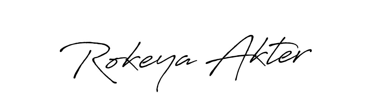 Similarly Antro_Vectra_Bolder is the best handwritten signature design. Signature creator online .You can use it as an online autograph creator for name Rokeya Akter. Rokeya Akter signature style 7 images and pictures png