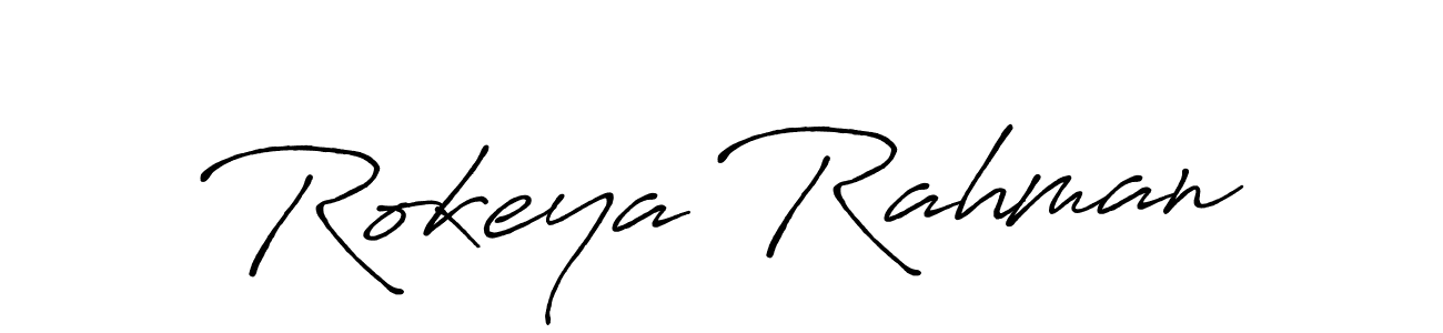 How to Draw Rokeya Rahman signature style? Antro_Vectra_Bolder is a latest design signature styles for name Rokeya Rahman. Rokeya Rahman signature style 7 images and pictures png