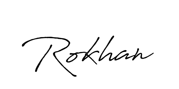 How to Draw Rokhan signature style? Antro_Vectra_Bolder is a latest design signature styles for name Rokhan. Rokhan signature style 7 images and pictures png