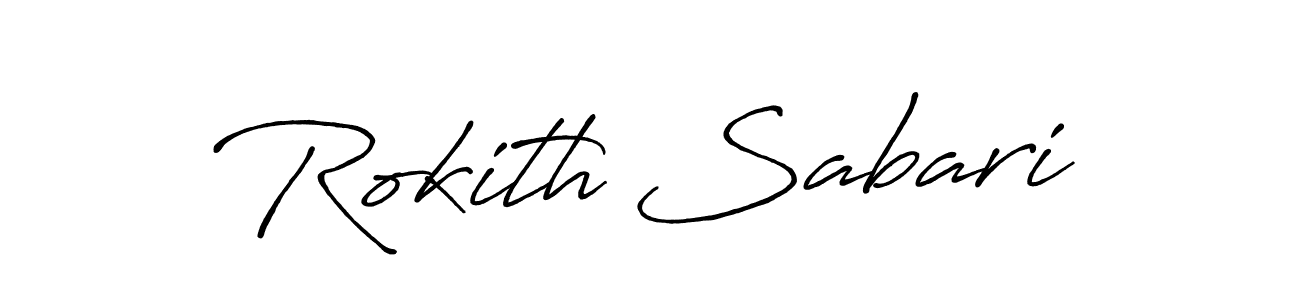 Check out images of Autograph of Rokith Sabari name. Actor Rokith Sabari Signature Style. Antro_Vectra_Bolder is a professional sign style online. Rokith Sabari signature style 7 images and pictures png