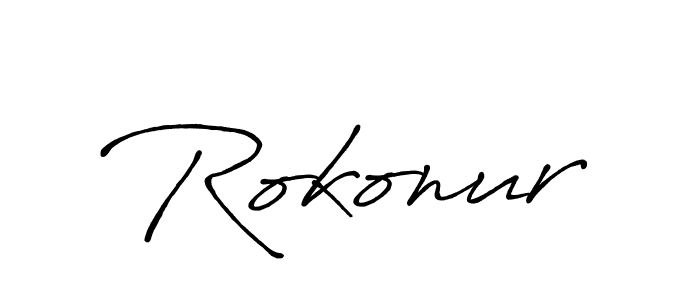 Make a short Rokonur signature style. Manage your documents anywhere anytime using Antro_Vectra_Bolder. Create and add eSignatures, submit forms, share and send files easily. Rokonur signature style 7 images and pictures png