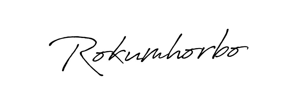 Also You can easily find your signature by using the search form. We will create Rokumhorbo name handwritten signature images for you free of cost using Antro_Vectra_Bolder sign style. Rokumhorbo signature style 7 images and pictures png