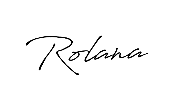 See photos of Rolana official signature by Spectra . Check more albums & portfolios. Read reviews & check more about Antro_Vectra_Bolder font. Rolana signature style 7 images and pictures png