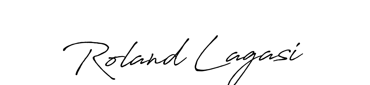 Also You can easily find your signature by using the search form. We will create Roland Lagasi name handwritten signature images for you free of cost using Antro_Vectra_Bolder sign style. Roland Lagasi signature style 7 images and pictures png