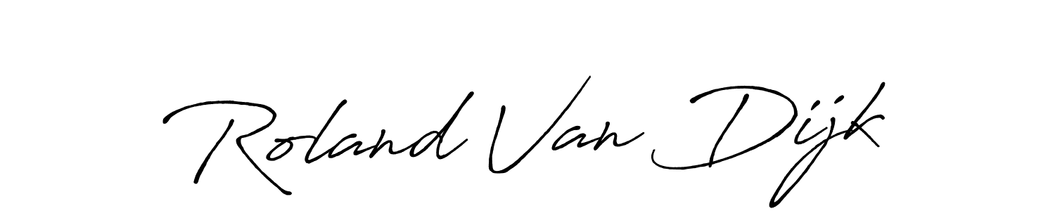 How to Draw Roland Van Dijk signature style? Antro_Vectra_Bolder is a latest design signature styles for name Roland Van Dijk. Roland Van Dijk signature style 7 images and pictures png