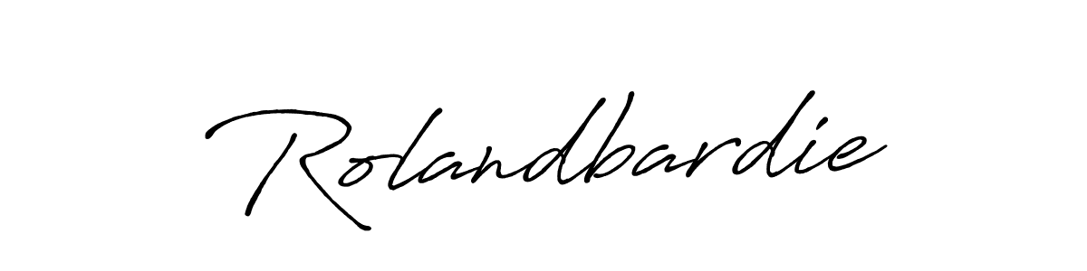 How to Draw Rolandbardie signature style? Antro_Vectra_Bolder is a latest design signature styles for name Rolandbardie. Rolandbardie signature style 7 images and pictures png