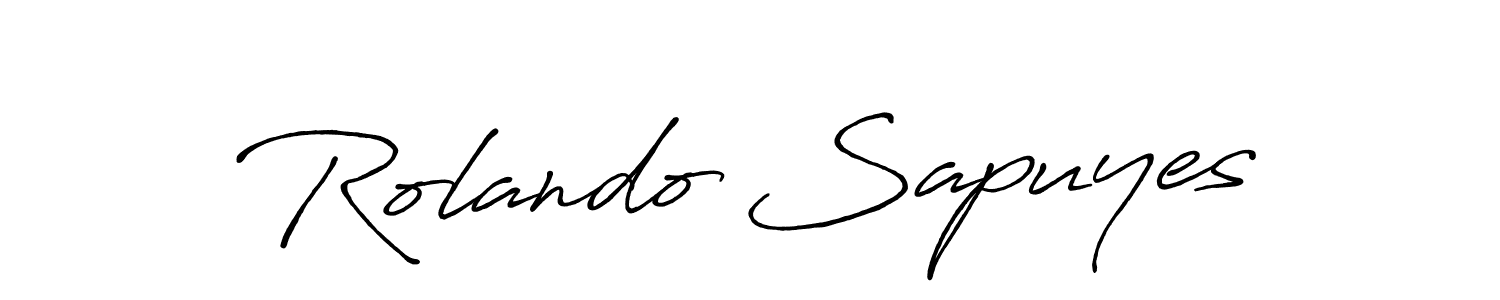 Once you've used our free online signature maker to create your best signature Antro_Vectra_Bolder style, it's time to enjoy all of the benefits that Rolando Sapuyes name signing documents. Rolando Sapuyes signature style 7 images and pictures png