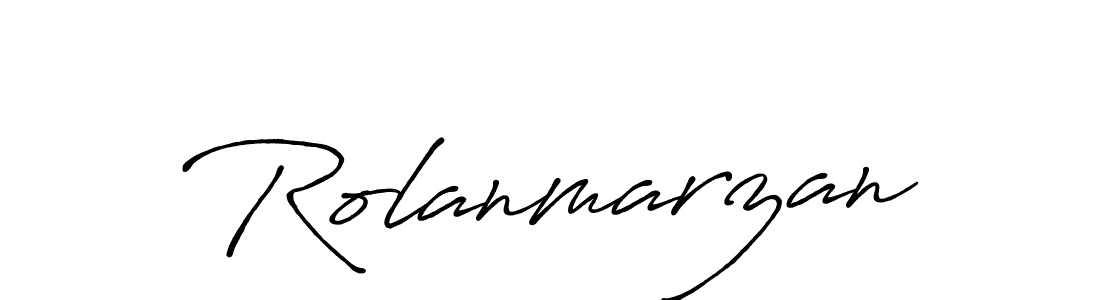 This is the best signature style for the Rolanmarzan name. Also you like these signature font (Antro_Vectra_Bolder). Mix name signature. Rolanmarzan signature style 7 images and pictures png