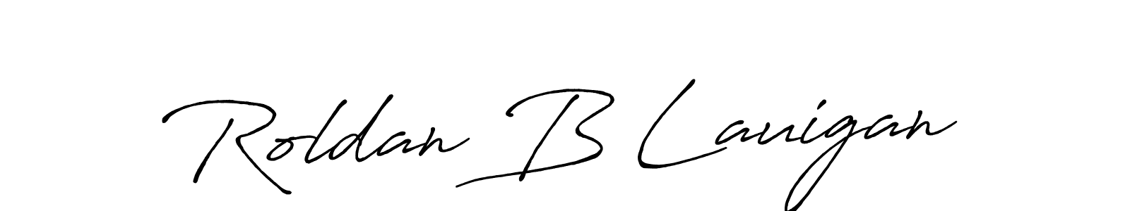 Here are the top 10 professional signature styles for the name Roldan B Lauigan. These are the best autograph styles you can use for your name. Roldan B Lauigan signature style 7 images and pictures png