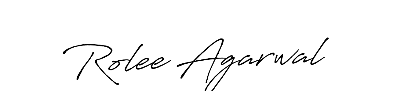 if you are searching for the best signature style for your name Rolee Agarwal. so please give up your signature search. here we have designed multiple signature styles  using Antro_Vectra_Bolder. Rolee Agarwal signature style 7 images and pictures png