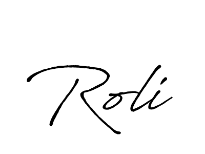 Also we have Roli name is the best signature style. Create professional handwritten signature collection using Antro_Vectra_Bolder autograph style. Roli signature style 7 images and pictures png