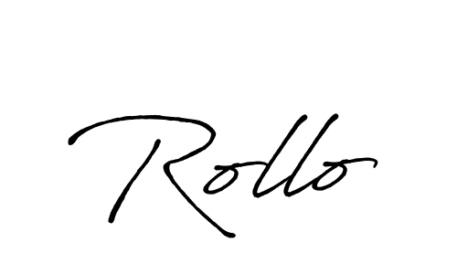 Create a beautiful signature design for name Rollo. With this signature (Antro_Vectra_Bolder) fonts, you can make a handwritten signature for free. Rollo signature style 7 images and pictures png