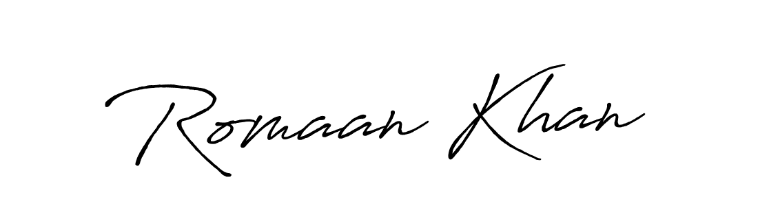 See photos of Romaan Khan official signature by Spectra . Check more albums & portfolios. Read reviews & check more about Antro_Vectra_Bolder font. Romaan Khan signature style 7 images and pictures png