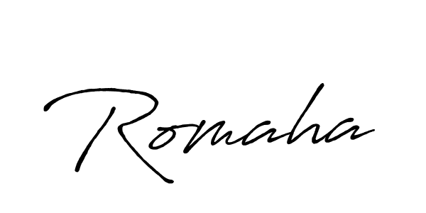 You should practise on your own different ways (Antro_Vectra_Bolder) to write your name (Romaha) in signature. don't let someone else do it for you. Romaha signature style 7 images and pictures png