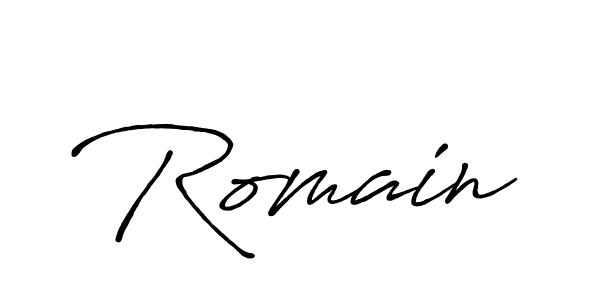 How to Draw Romain signature style? Antro_Vectra_Bolder is a latest design signature styles for name Romain. Romain signature style 7 images and pictures png