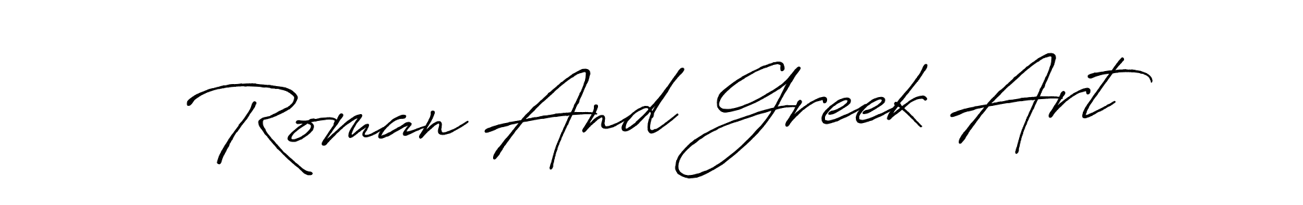 How to Draw Roman And Greek Art signature style? Antro_Vectra_Bolder is a latest design signature styles for name Roman And Greek Art. Roman And Greek Art signature style 7 images and pictures png