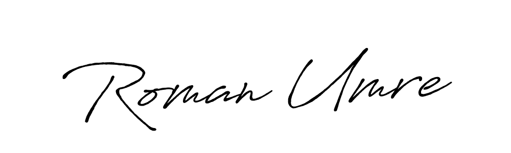 Check out images of Autograph of Roman Umre name. Actor Roman Umre Signature Style. Antro_Vectra_Bolder is a professional sign style online. Roman Umre signature style 7 images and pictures png