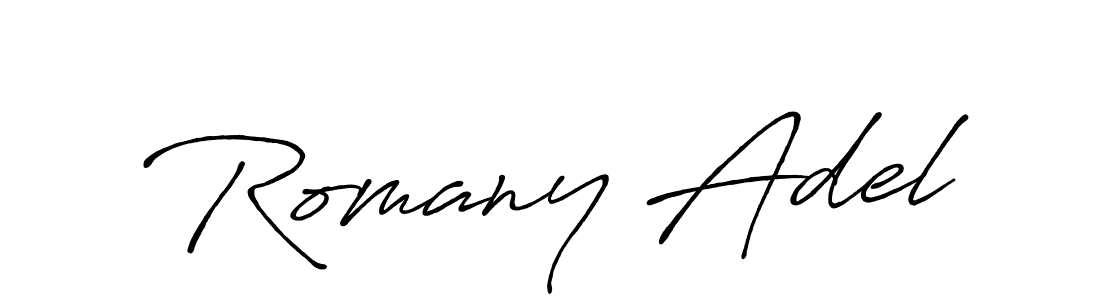 Check out images of Autograph of Romany Adel name. Actor Romany Adel Signature Style. Antro_Vectra_Bolder is a professional sign style online. Romany Adel signature style 7 images and pictures png