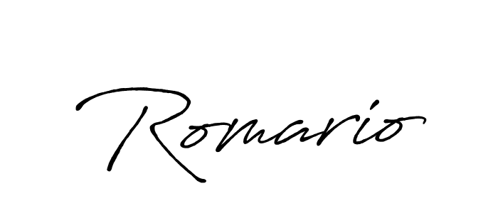 It looks lik you need a new signature style for name Romario. Design unique handwritten (Antro_Vectra_Bolder) signature with our free signature maker in just a few clicks. Romario signature style 7 images and pictures png