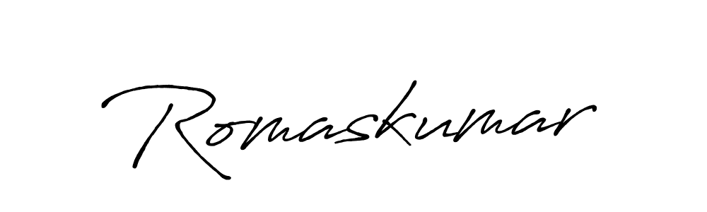 Make a short Romaskumar signature style. Manage your documents anywhere anytime using Antro_Vectra_Bolder. Create and add eSignatures, submit forms, share and send files easily. Romaskumar signature style 7 images and pictures png