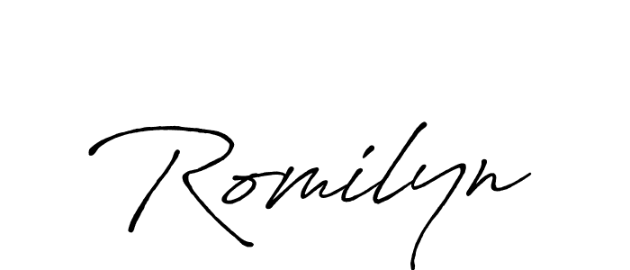This is the best signature style for the Romilyn name. Also you like these signature font (Antro_Vectra_Bolder). Mix name signature. Romilyn signature style 7 images and pictures png