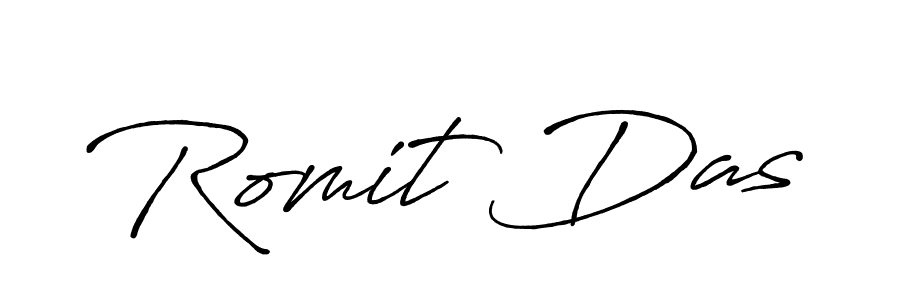 Also we have Romit Das name is the best signature style. Create professional handwritten signature collection using Antro_Vectra_Bolder autograph style. Romit Das signature style 7 images and pictures png