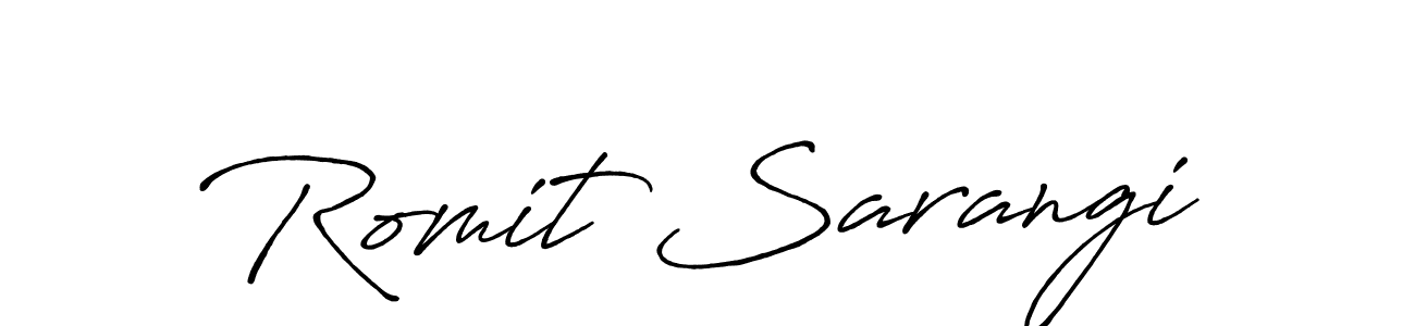 You should practise on your own different ways (Antro_Vectra_Bolder) to write your name (Romit Sarangi) in signature. don't let someone else do it for you. Romit Sarangi signature style 7 images and pictures png